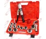 11 Lever Hydraulic Tubing Expander Swaging Punches Tools HVAC Tube Piping Pipe